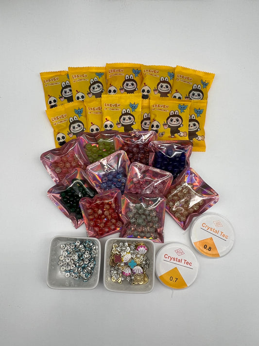 DIY Glass Beads Lucky Bags - Open in Live